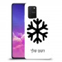 שלג כיסוי מגן קשיח בעיצוב אישי עם השם שלך ל Samsung Galaxy S10 Lite יחידה אחת סקרין מובייל