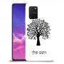 עץ כיסוי מגן קשיח בעיצוב אישי עם השם שלך ל Samsung Galaxy S10 Lite יחידה אחת סקרין מובייל