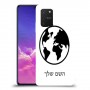 עולם כיסוי מגן קשיח בעיצוב אישי עם השם שלך ל Samsung Galaxy S10 Lite יחידה אחת סקרין מובייל