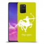 קשת כיסוי מגן קשיח בעיצוב אישי עם השם שלך ל Samsung Galaxy S10 Lite יחידה אחת סקרין מובייל