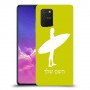 גלישה כיסוי מגן קשיח בעיצוב אישי עם השם שלך ל Samsung Galaxy S10 Lite יחידה אחת סקרין מובייל