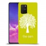 עץ כיסוי מגן קשיח בעיצוב אישי עם השם שלך ל Samsung Galaxy S10 Lite יחידה אחת סקרין מובייל