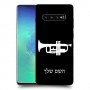 חצוצרה כיסוי מגן קשיח בעיצוב אישי עם השם שלך ל Samsung Galaxy S10+ יחידה אחת סקרין מובייל