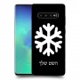 שלג כיסוי מגן קשיח בעיצוב אישי עם השם שלך ל Samsung Galaxy S10+ יחידה אחת סקרין מובייל
