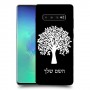עץ כיסוי מגן קשיח בעיצוב אישי עם השם שלך ל Samsung Galaxy S10+ יחידה אחת סקרין מובייל