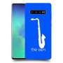 סקספון כיסוי מגן קשיח בעיצוב אישי עם השם שלך ל Samsung Galaxy S10+ יחידה אחת סקרין מובייל