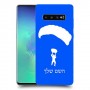 צניחה חופשית כיסוי מגן קשיח בעיצוב אישי עם השם שלך ל Samsung Galaxy S10+ יחידה אחת סקרין מובייל
