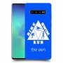 טריאתלון כיסוי מגן קשיח בעיצוב אישי עם השם שלך ל Samsung Galaxy S10+ יחידה אחת סקרין מובייל