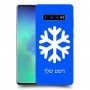 שלג כיסוי מגן קשיח בעיצוב אישי עם השם שלך ל Samsung Galaxy S10+ יחידה אחת סקרין מובייל