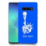 פסל החירות כיסוי מגן קשיח בעיצוב אישי עם השם שלך ל Samsung Galaxy S10+ יחידה אחת סקרין מובייל