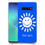 שמש כיסוי מגן קשיח בעיצוב אישי עם השם שלך ל Samsung Galaxy S10+ יחידה אחת סקרין מובייל