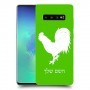 תרנגול כיסוי מגן קשיח בעיצוב אישי עם השם שלך ל Samsung Galaxy S10+ יחידה אחת סקרין מובייל