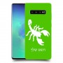 עקרב כיסוי מגן קשיח בעיצוב אישי עם השם שלך ל Samsung Galaxy S10+ יחידה אחת סקרין מובייל