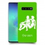 תאומים כיסוי מגן קשיח בעיצוב אישי עם השם שלך ל Samsung Galaxy S10+ יחידה אחת סקרין מובייל
