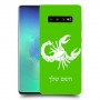 עקרב כיסוי מגן קשיח בעיצוב אישי עם השם שלך ל Samsung Galaxy S10+ יחידה אחת סקרין מובייל