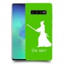 סמוראי כיסוי מגן קשיח בעיצוב אישי עם השם שלך ל Samsung Galaxy S10+ יחידה אחת סקרין מובייל