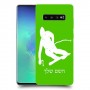 סקִי כיסוי מגן קשיח בעיצוב אישי עם השם שלך ל Samsung Galaxy S10+ יחידה אחת סקרין מובייל