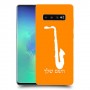 סקספון כיסוי מגן קשיח בעיצוב אישי עם השם שלך ל Samsung Galaxy S10+ יחידה אחת סקרין מובייל