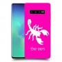 עקרב כיסוי מגן קשיח בעיצוב אישי עם השם שלך ל Samsung Galaxy S10+ יחידה אחת סקרין מובייל