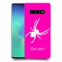 עכביש כיסוי מגן קשיח בעיצוב אישי עם השם שלך ל Samsung Galaxy S10+ יחידה אחת סקרין מובייל