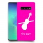 כינור כיסוי מגן קשיח בעיצוב אישי עם השם שלך ל Samsung Galaxy S10+ יחידה אחת סקרין מובייל