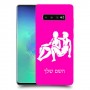 תאומים כיסוי מגן קשיח בעיצוב אישי עם השם שלך ל Samsung Galaxy S10+ יחידה אחת סקרין מובייל