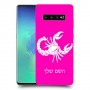 עקרב כיסוי מגן קשיח בעיצוב אישי עם השם שלך ל Samsung Galaxy S10+ יחידה אחת סקרין מובייל