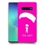 צניחה חופשית כיסוי מגן קשיח בעיצוב אישי עם השם שלך ל Samsung Galaxy S10+ יחידה אחת סקרין מובייל