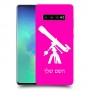 טלסקופ כיסוי מגן קשיח בעיצוב אישי עם השם שלך ל Samsung Galaxy S10+ יחידה אחת סקרין מובייל