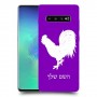 תרנגול כיסוי מגן קשיח בעיצוב אישי עם השם שלך ל Samsung Galaxy S10+ יחידה אחת סקרין מובייל