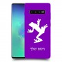 צפרדע טרופית כיסוי מגן קשיח בעיצוב אישי עם השם שלך ל Samsung Galaxy S10+ יחידה אחת סקרין מובייל