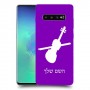 כינור כיסוי מגן קשיח בעיצוב אישי עם השם שלך ל Samsung Galaxy S10+ יחידה אחת סקרין מובייל