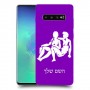 תאומים כיסוי מגן קשיח בעיצוב אישי עם השם שלך ל Samsung Galaxy S10+ יחידה אחת סקרין מובייל