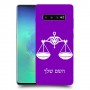 מאזניים כיסוי מגן קשיח בעיצוב אישי עם השם שלך ל Samsung Galaxy S10+ יחידה אחת סקרין מובייל