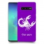 עקרב כיסוי מגן קשיח בעיצוב אישי עם השם שלך ל Samsung Galaxy S10+ יחידה אחת סקרין מובייל