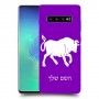 שור כיסוי מגן קשיח בעיצוב אישי עם השם שלך ל Samsung Galaxy S10+ יחידה אחת סקרין מובייל