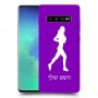 ג'וגלין - אישה כיסוי מגן קשיח בעיצוב אישי עם השם שלך ל Samsung Galaxy S10+ יחידה אחת סקרין מובייל