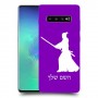סמוראי כיסוי מגן קשיח בעיצוב אישי עם השם שלך ל Samsung Galaxy S10+ יחידה אחת סקרין מובייל