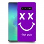 סמיילי כיסוי מגן קשיח בעיצוב אישי עם השם שלך ל Samsung Galaxy S10+ יחידה אחת סקרין מובייל