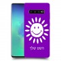 שמש כיסוי מגן קשיח בעיצוב אישי עם השם שלך ל Samsung Galaxy S10+ יחידה אחת סקרין מובייל