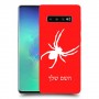 עכביש כיסוי מגן קשיח בעיצוב אישי עם השם שלך ל Samsung Galaxy S10+ יחידה אחת סקרין מובייל