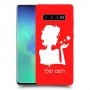 אישה אהבה כיסוי מגן קשיח בעיצוב אישי עם השם שלך ל Samsung Galaxy S10+ יחידה אחת סקרין מובייל