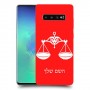 מאזניים כיסוי מגן קשיח בעיצוב אישי עם השם שלך ל Samsung Galaxy S10+ יחידה אחת סקרין מובייל