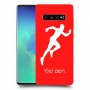 רץ כיסוי מגן קשיח בעיצוב אישי עם השם שלך ל Samsung Galaxy S10+ יחידה אחת סקרין מובייל