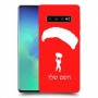 צניחה חופשית כיסוי מגן קשיח בעיצוב אישי עם השם שלך ל Samsung Galaxy S10+ יחידה אחת סקרין מובייל