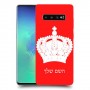 כתר מלכותי כיסוי מגן קשיח בעיצוב אישי עם השם שלך ל Samsung Galaxy S10+ יחידה אחת סקרין מובייל