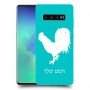 תרנגול כיסוי מגן קשיח בעיצוב אישי עם השם שלך ל Samsung Galaxy S10+ יחידה אחת סקרין מובייל