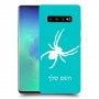 עכביש כיסוי מגן קשיח בעיצוב אישי עם השם שלך ל Samsung Galaxy S10+ יחידה אחת סקרין מובייל