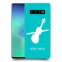 כינור כיסוי מגן קשיח בעיצוב אישי עם השם שלך ל Samsung Galaxy S10+ יחידה אחת סקרין מובייל