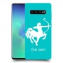 קשת כיסוי מגן קשיח בעיצוב אישי עם השם שלך ל Samsung Galaxy S10+ יחידה אחת סקרין מובייל
